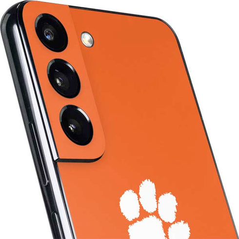 Clemson University Tigers Est 1889 Orange Galaxy S22 Plus Skin